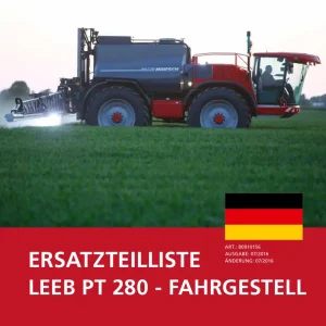 Horsch Pt 280 Parts Manual