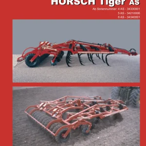 Horsch Tiger 4 5 6 As Parts Manual