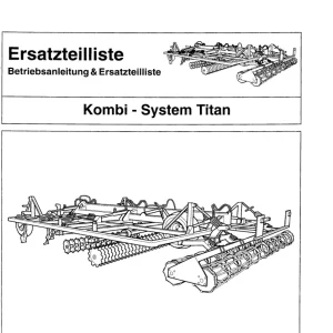 Howard Kombi Titan Parts Manual