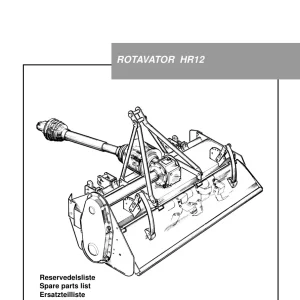 Howard Rotavator Hr12 Parts Manual