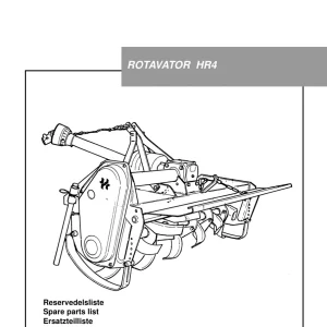Howard Rotavator Hr4 Parts Manual