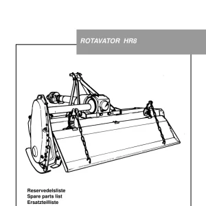 Howard Rotavator Hr8 Parts Manual