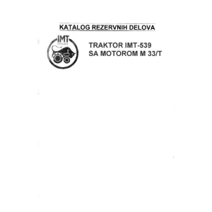 IMT 539 Parts Manual