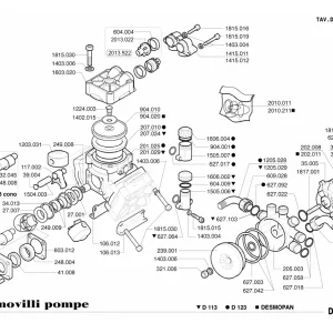 Imovilli D113 D123 Parts Manual