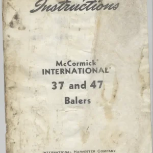 IH International 37 47 1964 Service Manual
