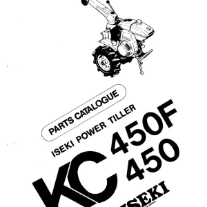 Iseki Kc450F Kc450 Parts Manual