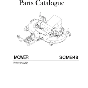 Iseki Scmb48 Mower Parts Manual