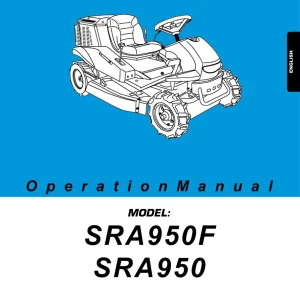 Iseki Sra950F Sra950 Operators Manual