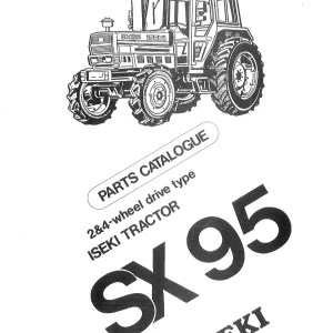 Iseki Sx95 Parts Manual