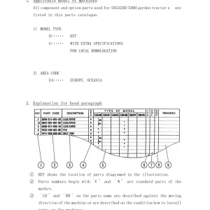 Iseki Sxg323 Sxg326 Parts Manual