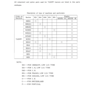 Iseki Ta537 Parts Manual