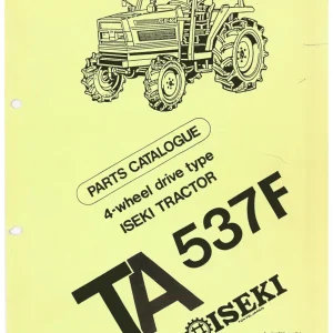 Iseki Ta537F Parts Manual