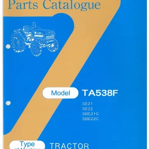Iseki Ta538F Se21 Se22 Sbe21C Sbe22C Parts Manual