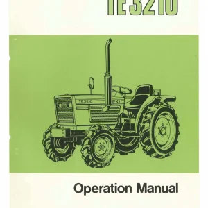 Iseki Te3210 Operators Manual