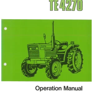 Iseki Te4270 Operators Manual