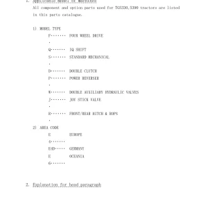 Iseki Tg5330 Tg5390 Parts Manual