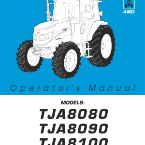 Iseki Tja8080 Tja8090 Tja8100 Operators Manual