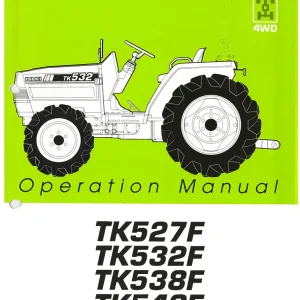 Iseki Tk527F 532F 538F 546F Operators Manual