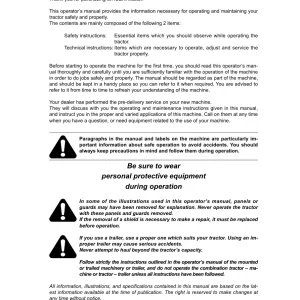 Iseki Tle3400 Service Manual