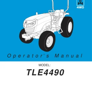 Iseki Tle4490 Operators Manual