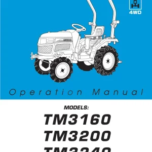 Iseki Tm3160 Tm3200 Tm3240 Operators Manual