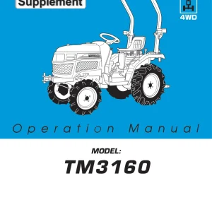Iseki Tm3160 Operators Manual