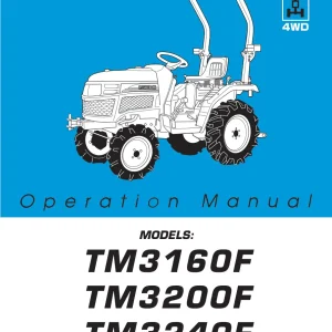 Iseki Tm3160F Tm3200F Tm3240F Operators Manual