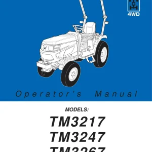Iseki Tm3217 Tm3247 Tm3267 Operators Manual