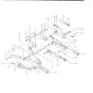 Iseki Tmg 3 P Exploaded View Operators Manual