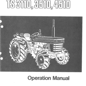 Iseki Ts3110 Ts3510 Ts4510 Operators Manual