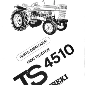 Iseki Ts4510 Parts Manual