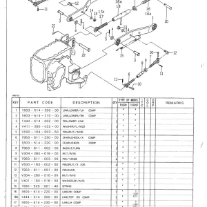 Iseki Tu320 Parts Manual