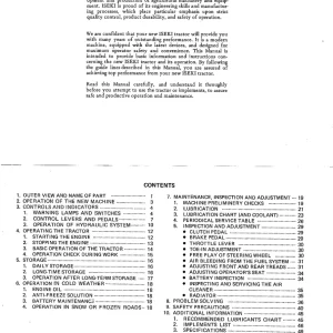Iseki Tx1000 Tx1300 Tx1500 Service Manual