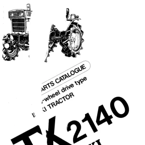 Iseki Tx2140 Parts Manual