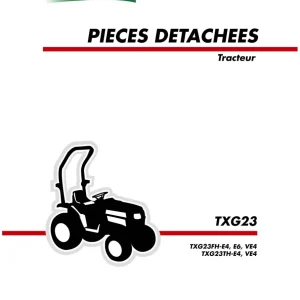 Iseki Txg23 Parts Manual