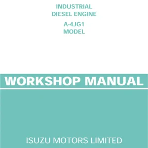 Isuzu A 4Jg1 1999 2005 Service Manual