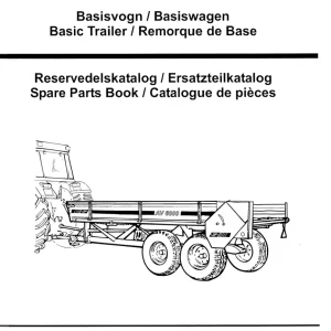 JF Stoll Av 6000 2000 2000 Parts Manual