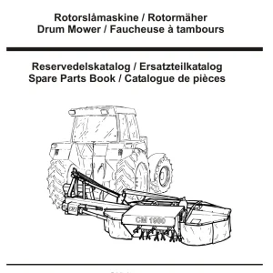 JF Stoll Cm 1900 Mower 1995 Parts Manual