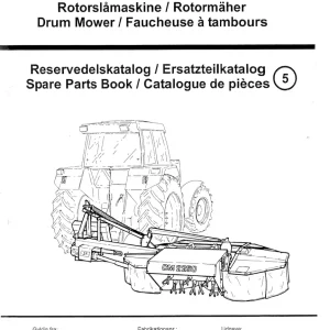 JF Stoll Cm 2250 Mower Parts Manual