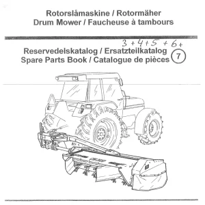 JF Stoll Cm 2650 1994 Parts Manual
