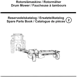 JF Stoll Cmt 2800 Mower Parts Manual