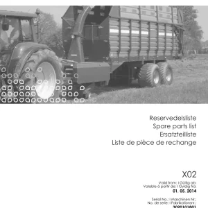 JF Stoll Es 1060 Parts Manual