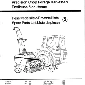 JF Stoll Fc 800 Parts Manual