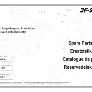 JF Stoll Fc 850 Parts Manual
