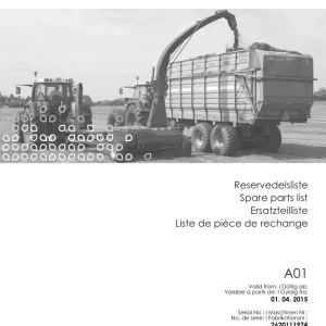 JF Stoll Fct 1060 2015 2015 Parts Manual