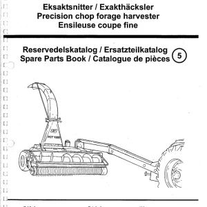 JF Stoll Fct 1350 1997 1997 Parts Manual