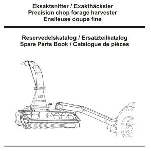 JF Stoll Fct 1350 2001 2001 Parts Manual