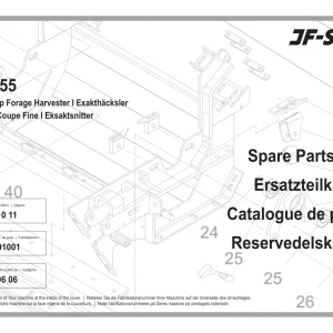 JF Stoll Fct 1355 Parts Manual