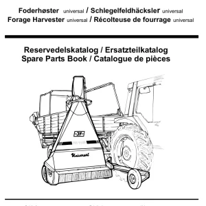 JF Stoll Fh 1100 Parts Manual
