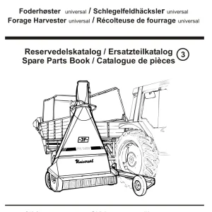 JF Stoll Fh 1450 Parts Manual